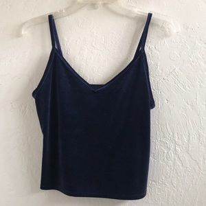 Forever 21 velvet tank top